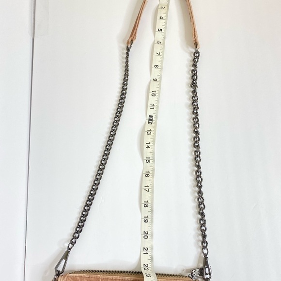 Rebecca Minkoff Mini Mac Velvet Convertible purse - Picture 4 of 10